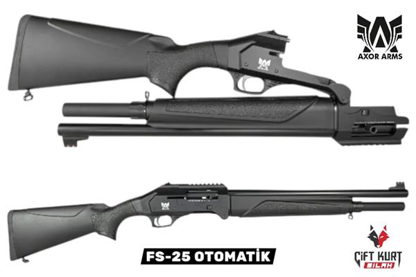 AXOR ARMS FS-25 KATLANABİLİR YARI OTOMATİK AV TÜFEĞİ